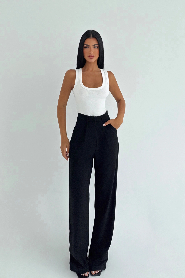 Elegant Formal Casual Palazzo Pants - Brand: EYYO ATELIER - Women & Kids, Baby Clothes Wholesale - TheBS Women