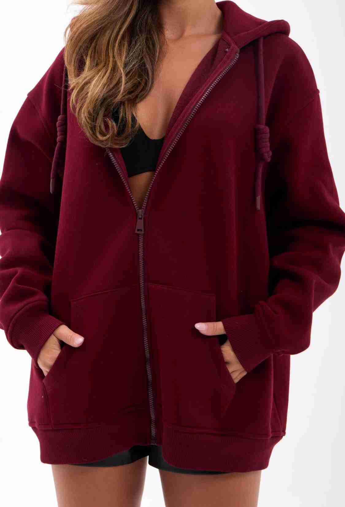 Sweatshirt With Hooded Neck - Brand: Fame - Women & Kids, Baby Clothes Wholesale - TheBS Women
