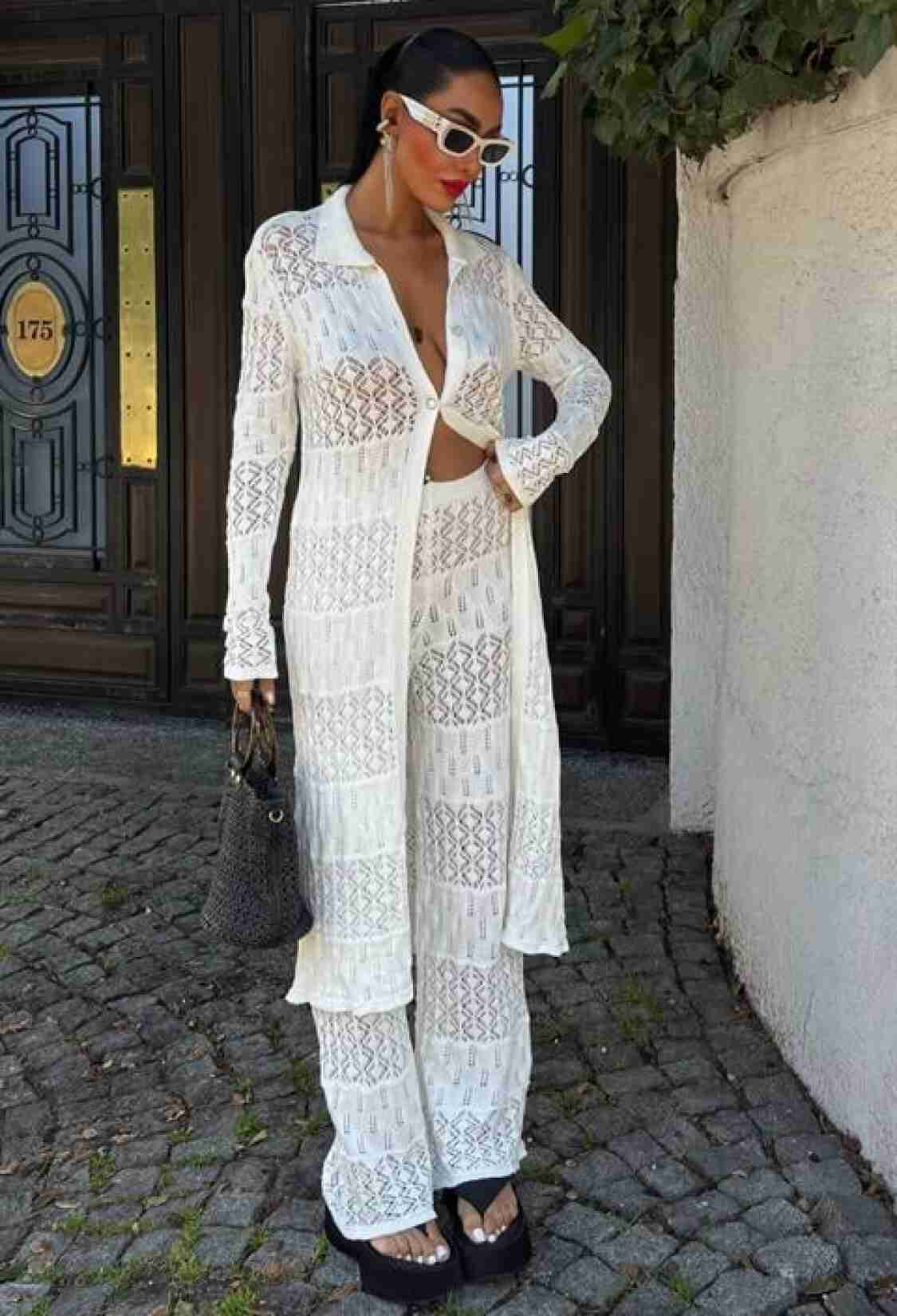 Knitwear Two Piece Suit - Brand: Sobe Istanbul - Women & Kids, Baby Clothes Wholesale - TheBS Women