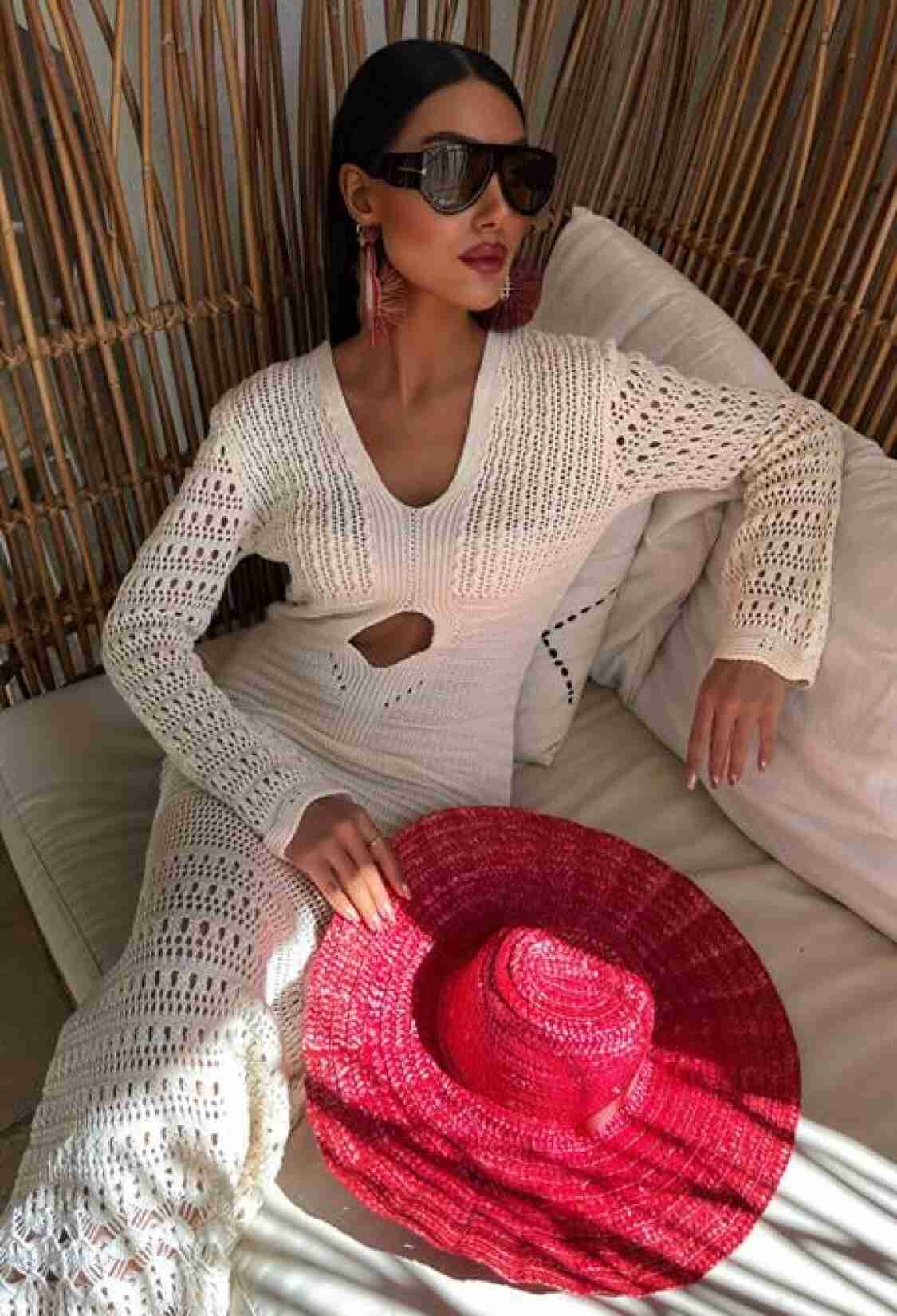 Belly Neckline Openwork Dress - Brand: Sobe Istanbul - Women & Kids, Baby Clothes Wholesale - TheBS Women