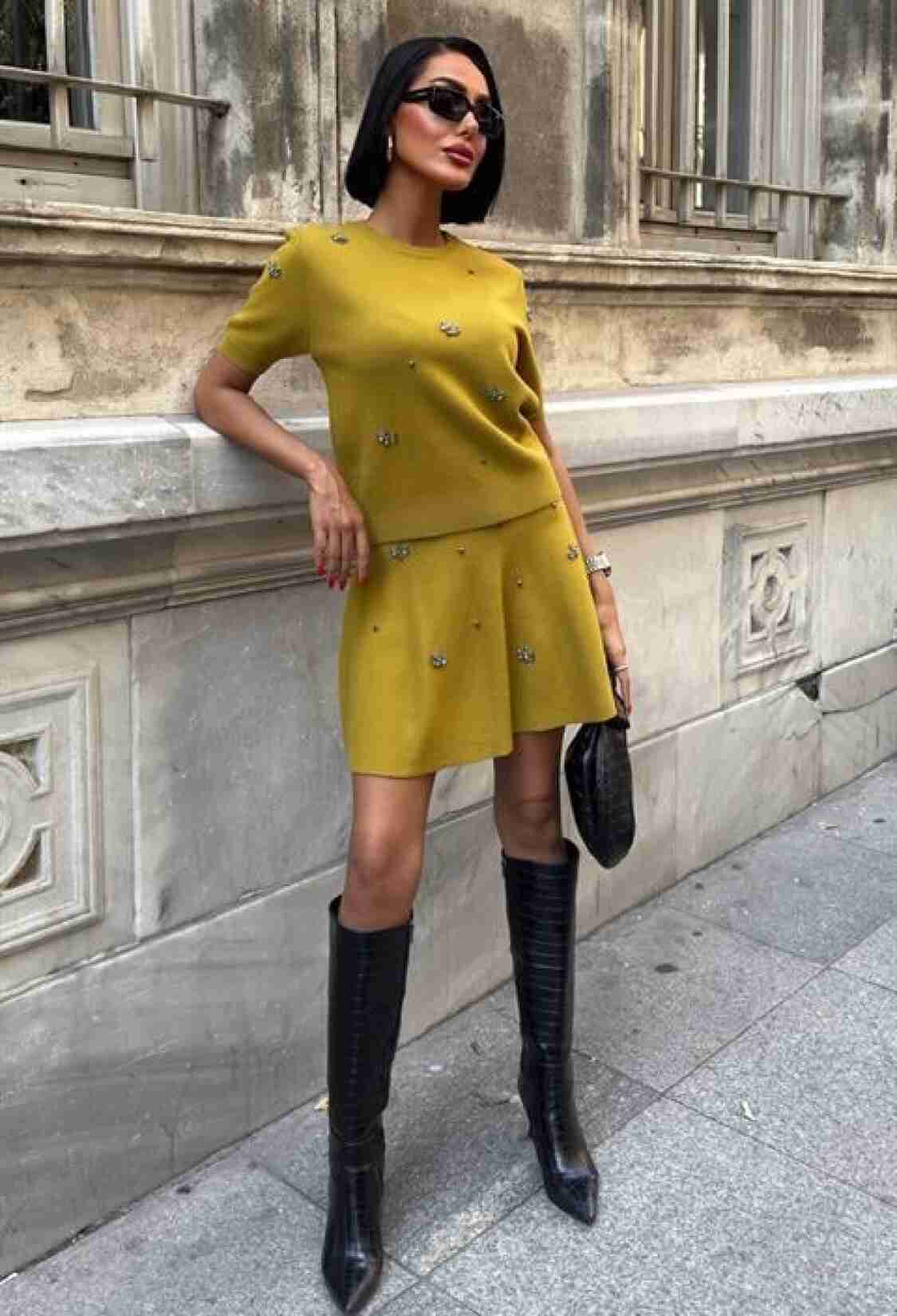 Yellow Elegant Casual Set - Brand: Sobe Istanbul - Women & Kids, Baby Clothes Wholesale - TheBS Women
