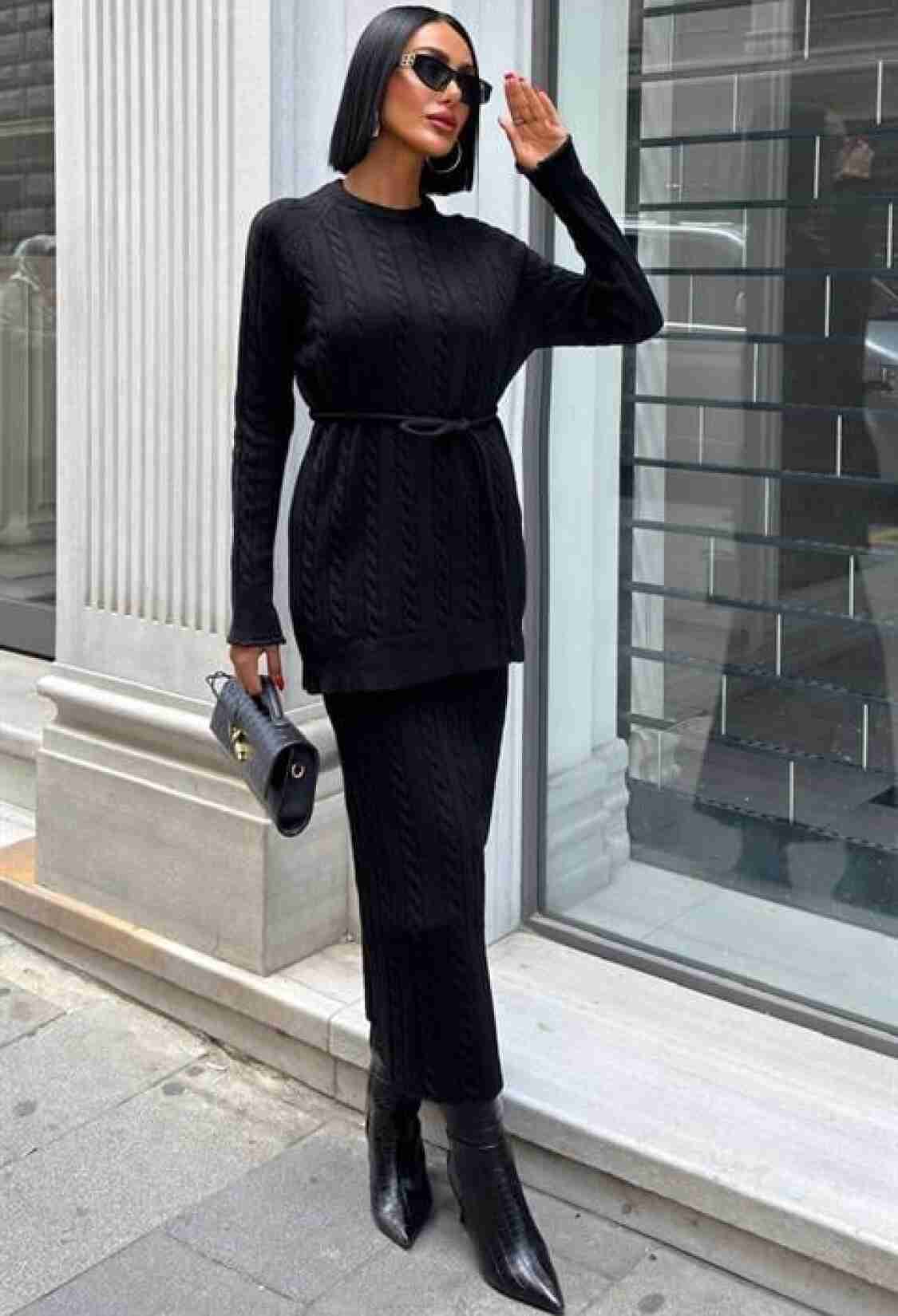 ElegantSet With Pencil Maxi Skirt - Brand: Sobe Istanbul - Women & Kids, Baby Clothes Wholesale - TheBS Women