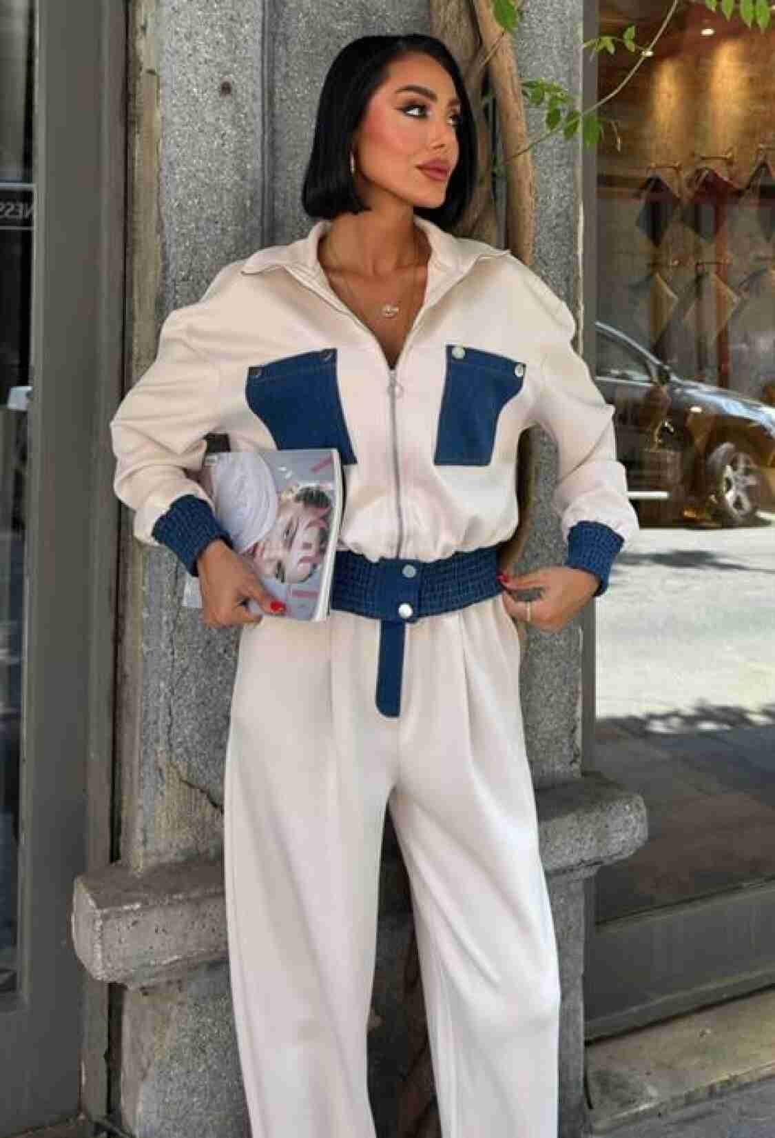 Beige Casual Sport Streetwear Set - Brand: Sobe Istanbul - Women & Kids, Baby Clothes Wholesale - TheBS Women