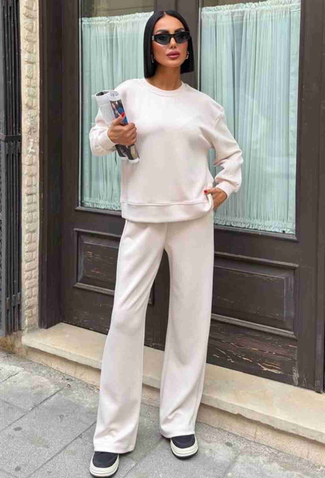 Beige Casual Sport Modest Jogger Set - Brand: Sobe Istanbul - Women & Kids, Baby Clothes Wholesale - TheBS Women