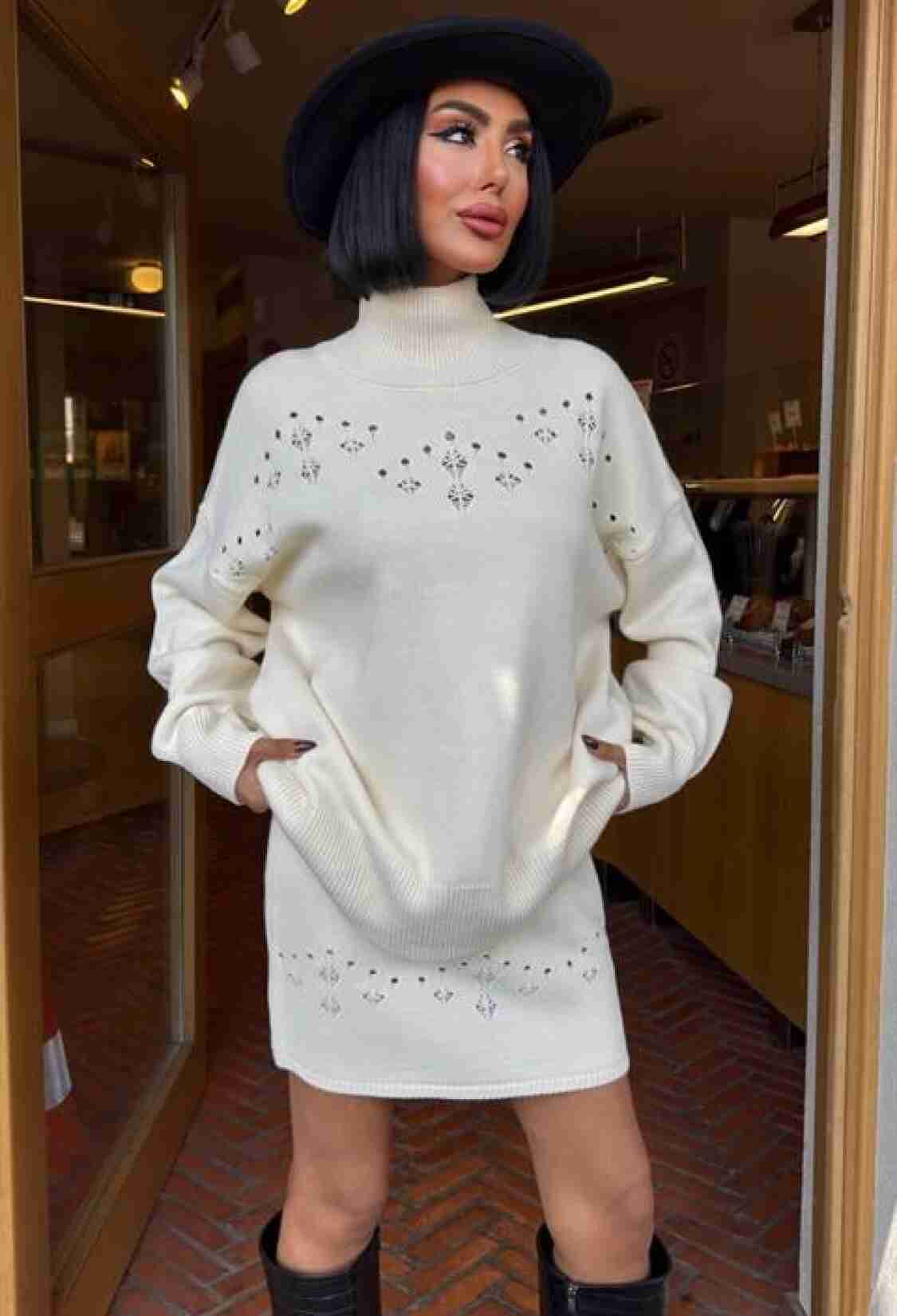 White Elegant Oversized Fit Set - Brand: Sobe Istanbul - Women & Kids, Baby Clothes Wholesale - TheBS Women