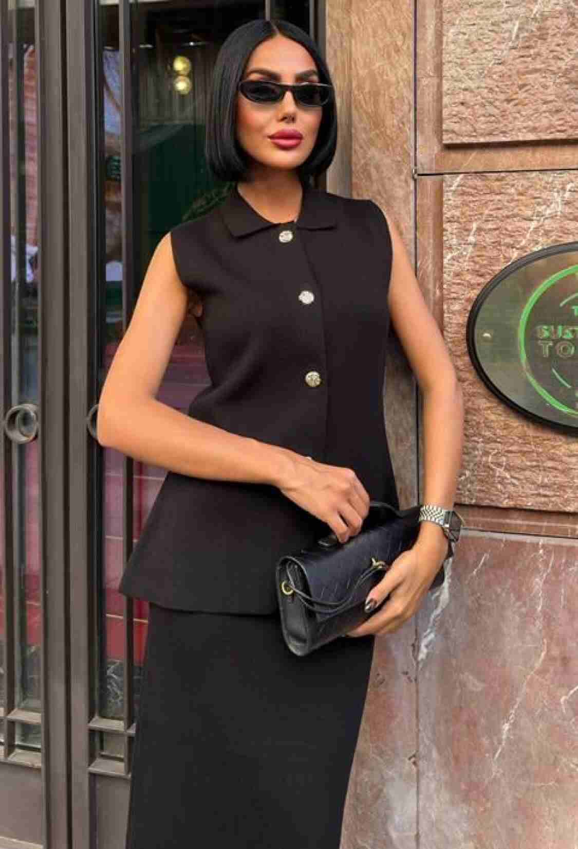 ElegantSet With Maxi Pencil Skirt - Brand: Sobe Istanbul - Women & Kids, Baby Clothes Wholesale - TheBS Women