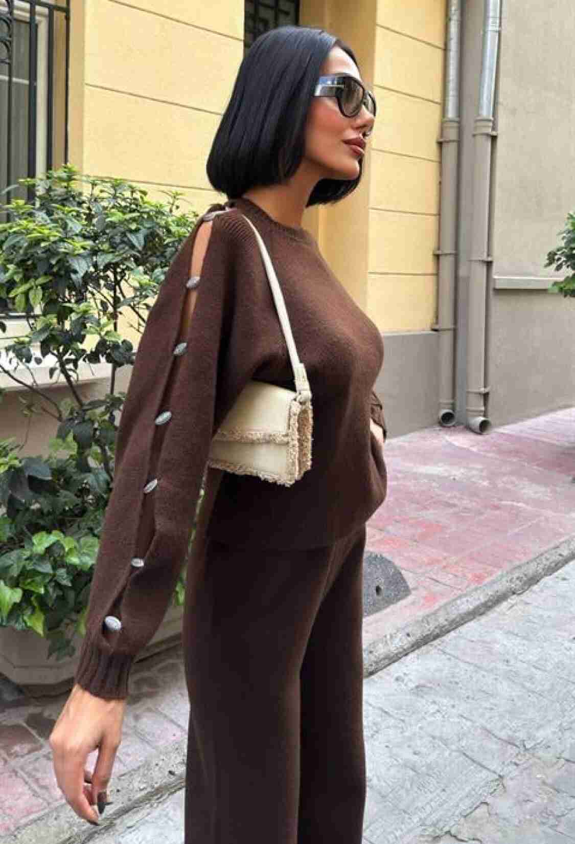 Casual Elegant Set With Palazzo Pants - Brand: Sobe Istanbul - Women & Kids, Baby Clothes Wholesale - TheBS Women