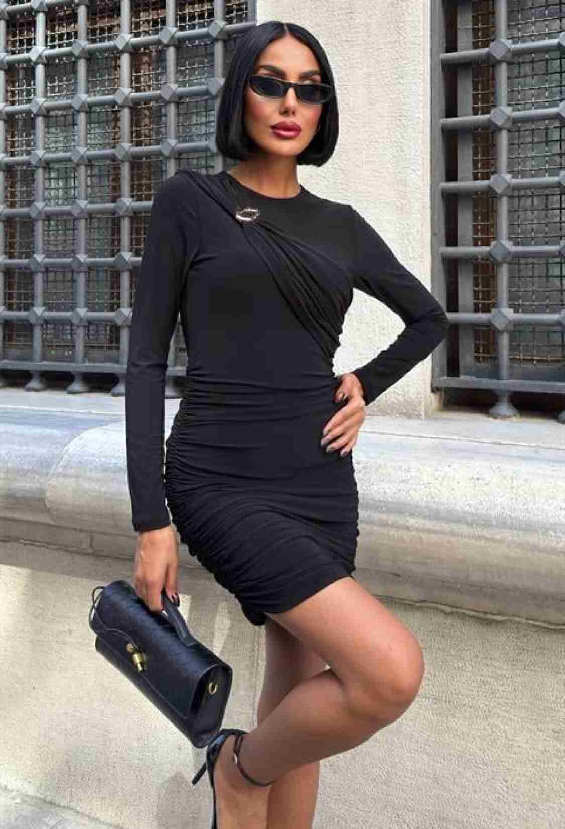 Sexy Elegant Formal Glam Bodycon Mini Dress - Brand: Sobe Istanbul - Women & Kids, Baby Clothes Wholesale - TheBS Women