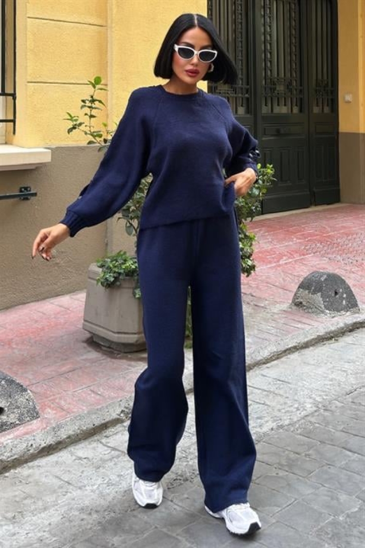 Set With Buttoned Palazzo Pants - Brand: Sobe Istanbul - Women & Kids, Baby Clothes Wholesale - TheBS Women