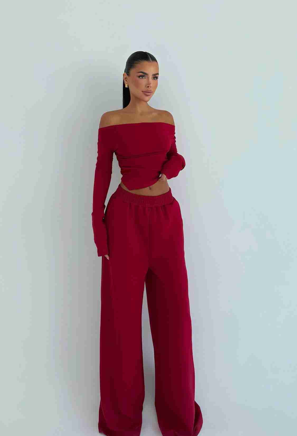 ClaretStylish Palazzo Set - Brand: EYYO ATELIER - Women & Kids, Baby Clothes Wholesale - TheBS Women