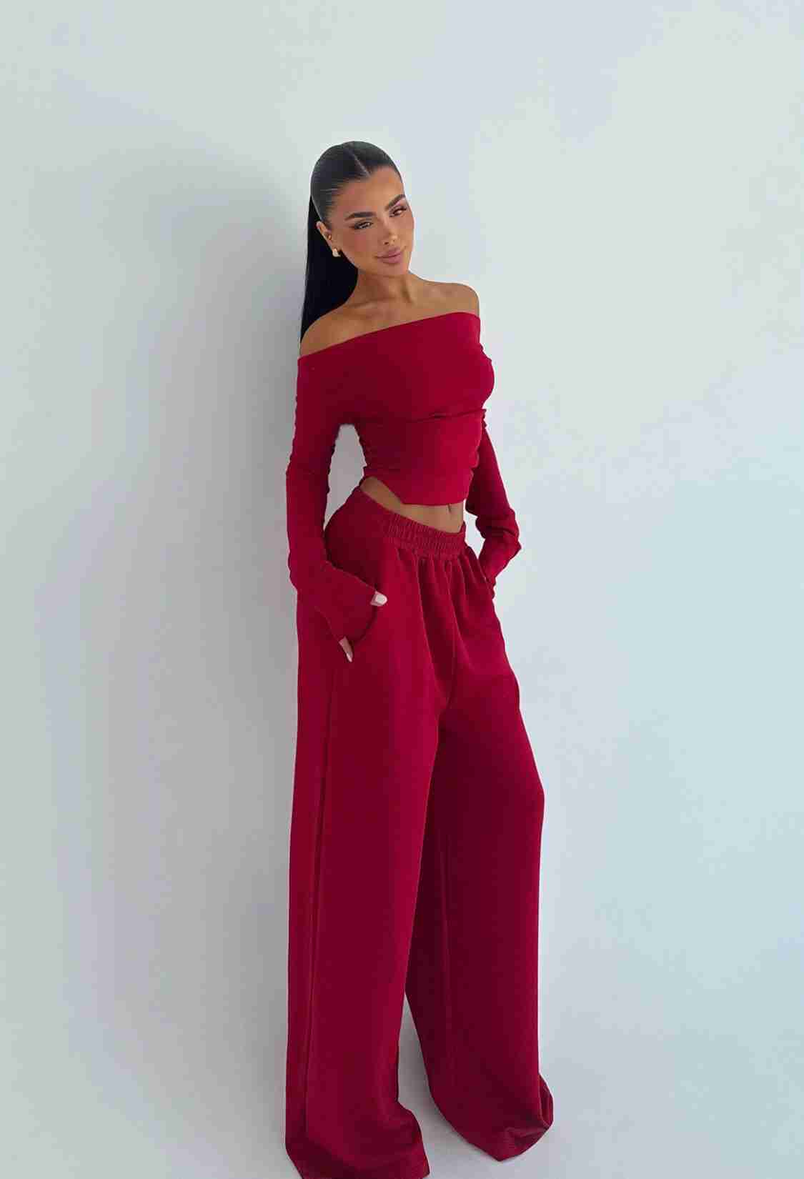 ClaretStylish Palazzo Set - Brand: EYYO ATELIER - Women & Kids, Baby Clothes Wholesale - TheBS Women