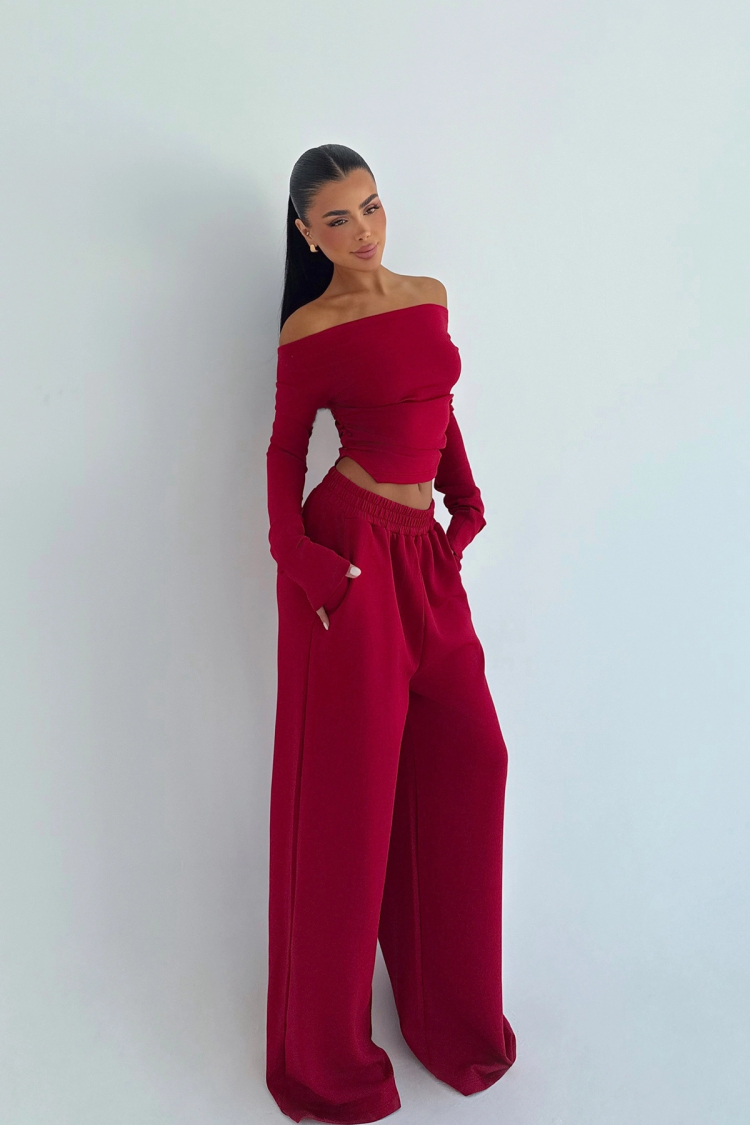 ClaretStylish Palazzo Set - Brand: EYYO ATELIER - Women & Kids, Baby Clothes Wholesale - TheBS Women