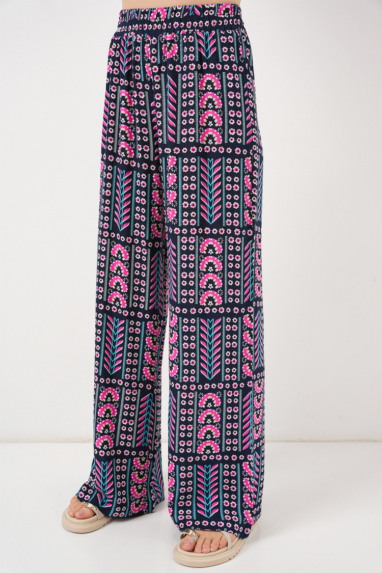 Pink Boho Casual Palazzo Pants - Brand: Bigdart - Women & Kids, Baby Clothes Wholesale - TheBS Women