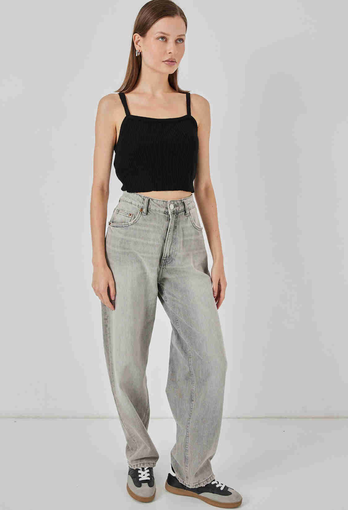 Slim Fit Sleeveless Crop Blouse With Cap Sleeves - Brand: Bigdart - Women & Kids, Baby Clothes Wholesale - TheBS Women