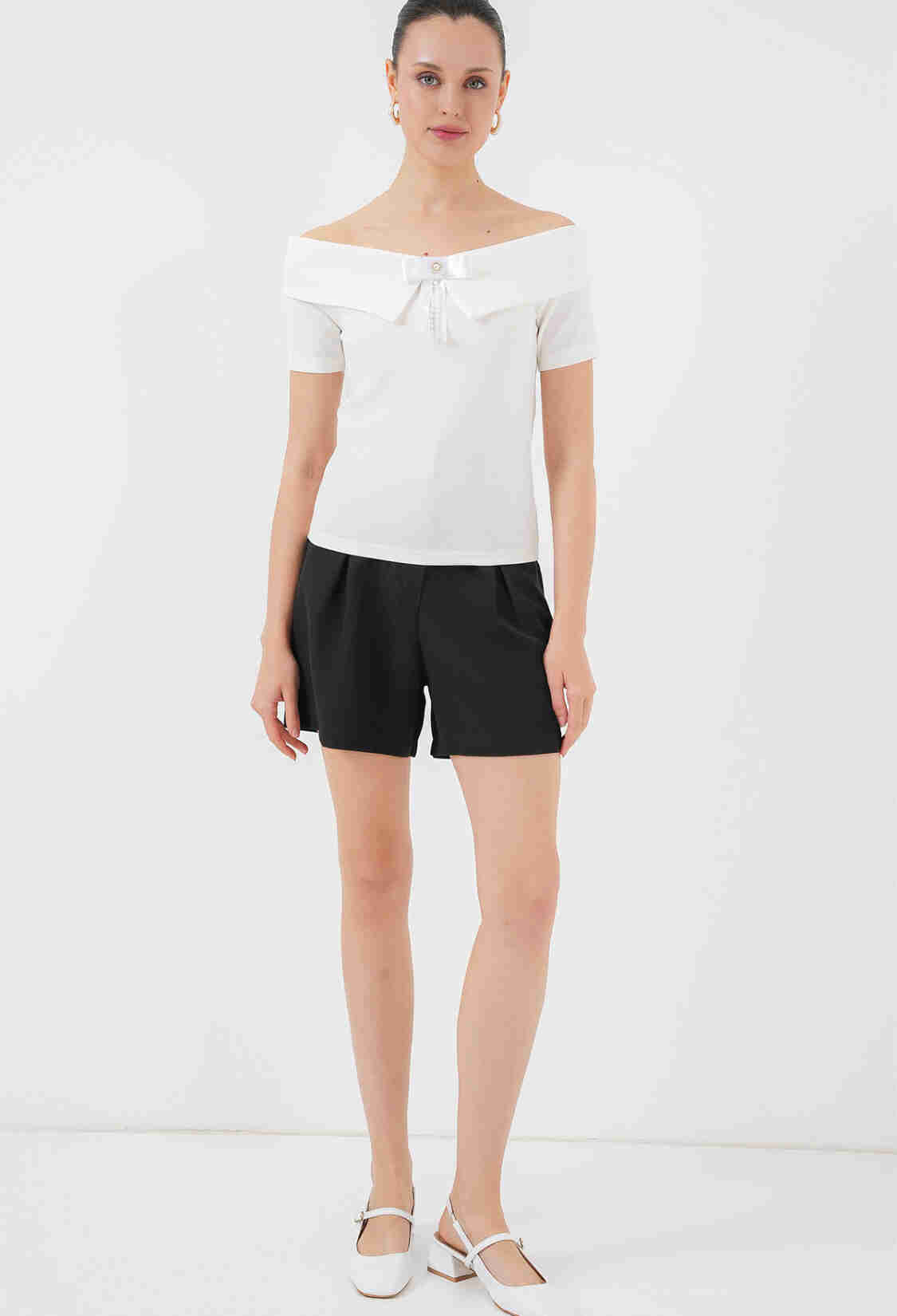 Elegant Slim Fit Off Shoulder Blouse - Brand: Bigdart - Women & Kids, Baby Clothes Wholesale - TheBS Women