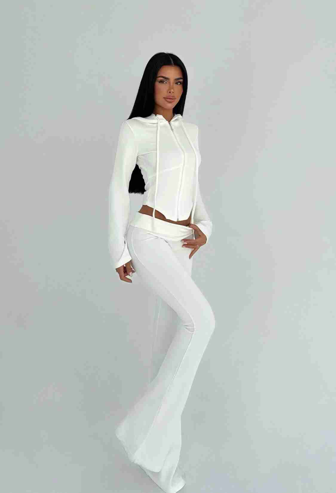 Slim Fit Sports Casual Sexy Tracksuit - Brand: EYYO ATELIER - Women & Kids, Baby Clothes Wholesale - TheBS Women