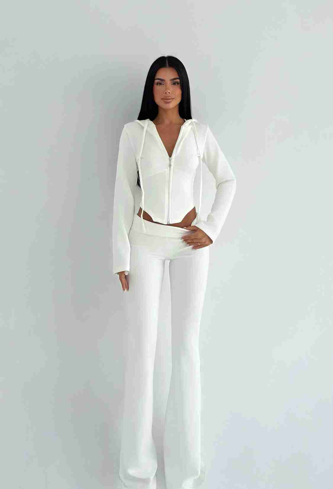 Slim Fit Sports Casual Sexy Tracksuit - Brand: EYYO ATELIER - Women & Kids, Baby Clothes Wholesale - TheBS Women