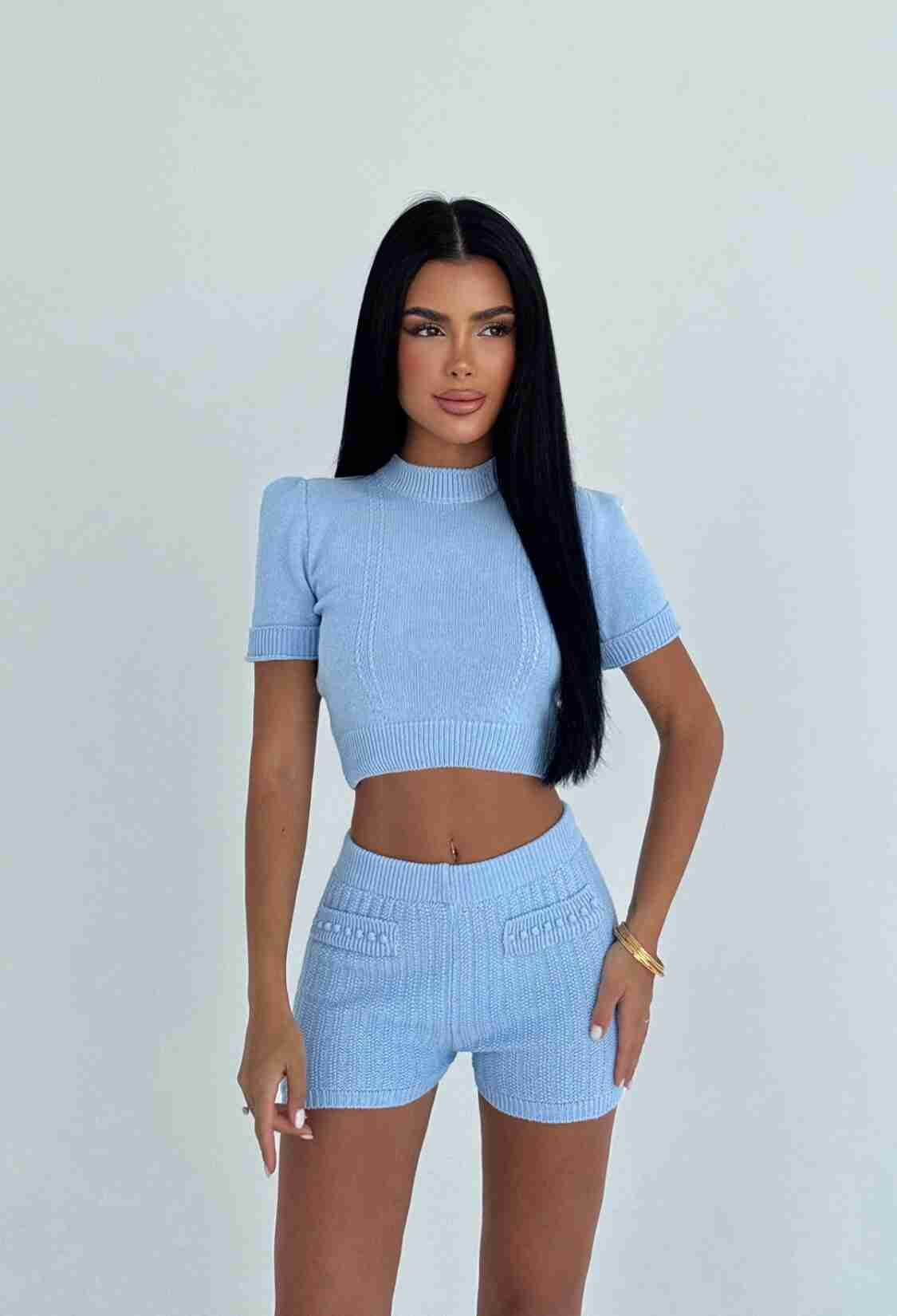Casual Sexy Streetwear Elegant Set - Brand: EYYO ATELIER - Women & Kids, Baby Clothes Wholesale - TheBS Women