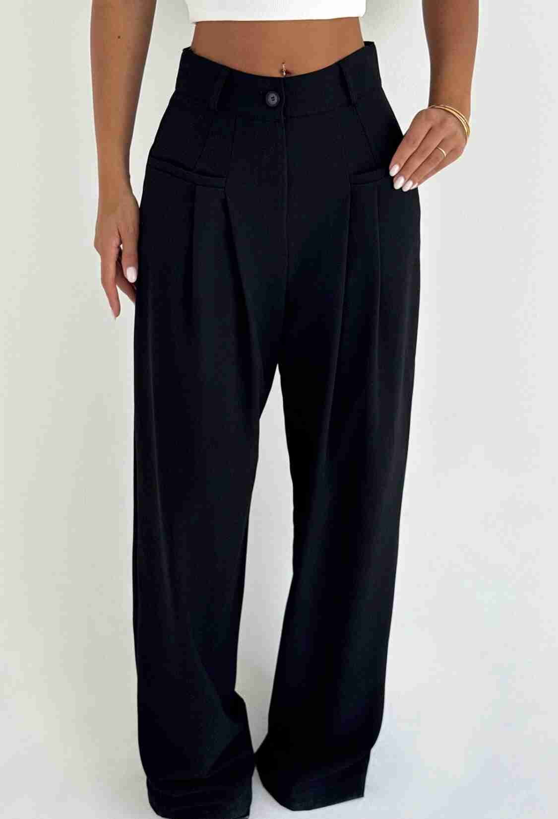 Elegant Palazzo Pants - Brand: EYYO ATELIER - Women & Kids, Baby Clothes Wholesale - TheBS Women