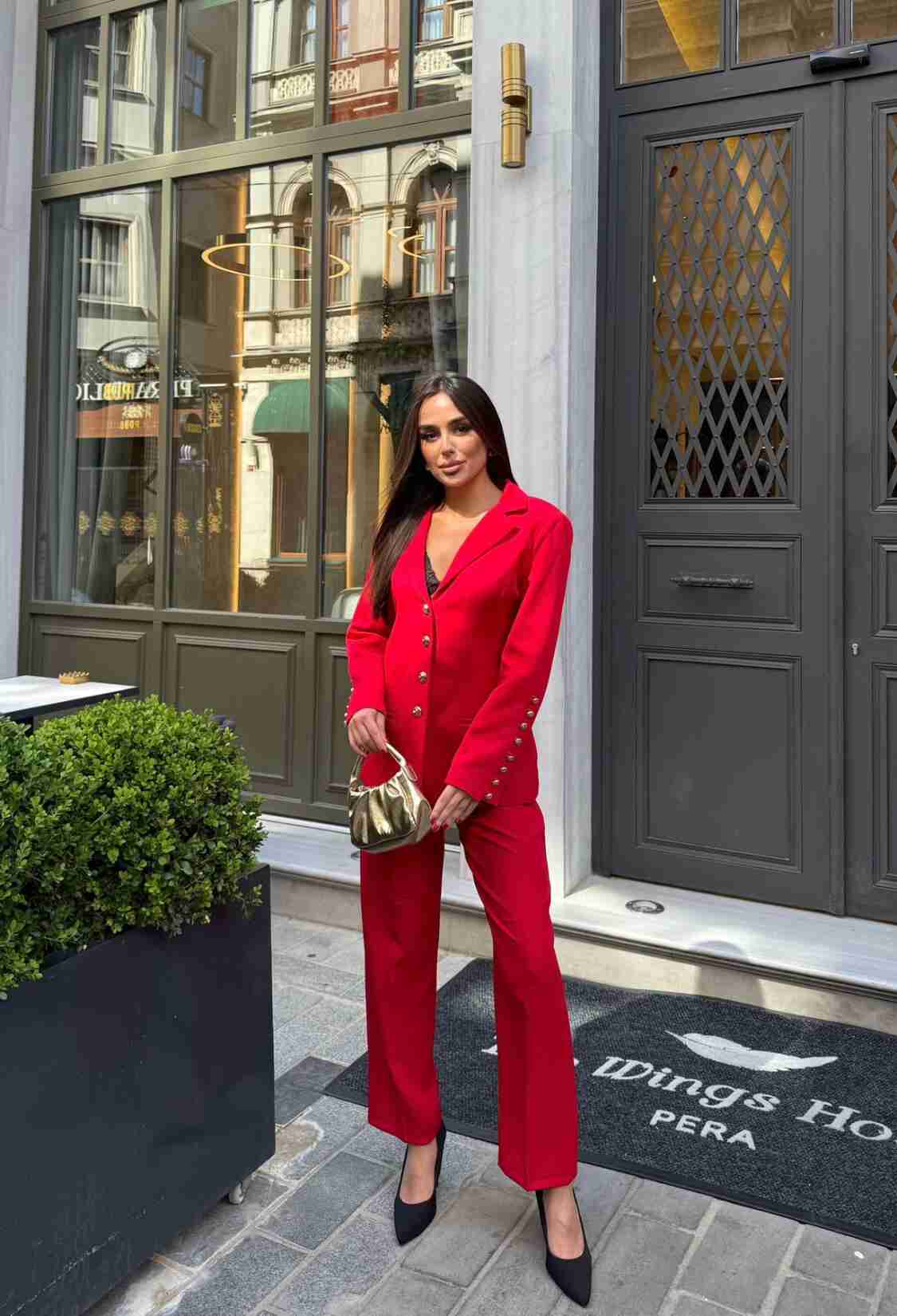 Formal Elegant Suit With Tuxedo Pants - Brand: My Jest Fashion - Women & Kids, Baby Clothes Wholesale - TheBS Women