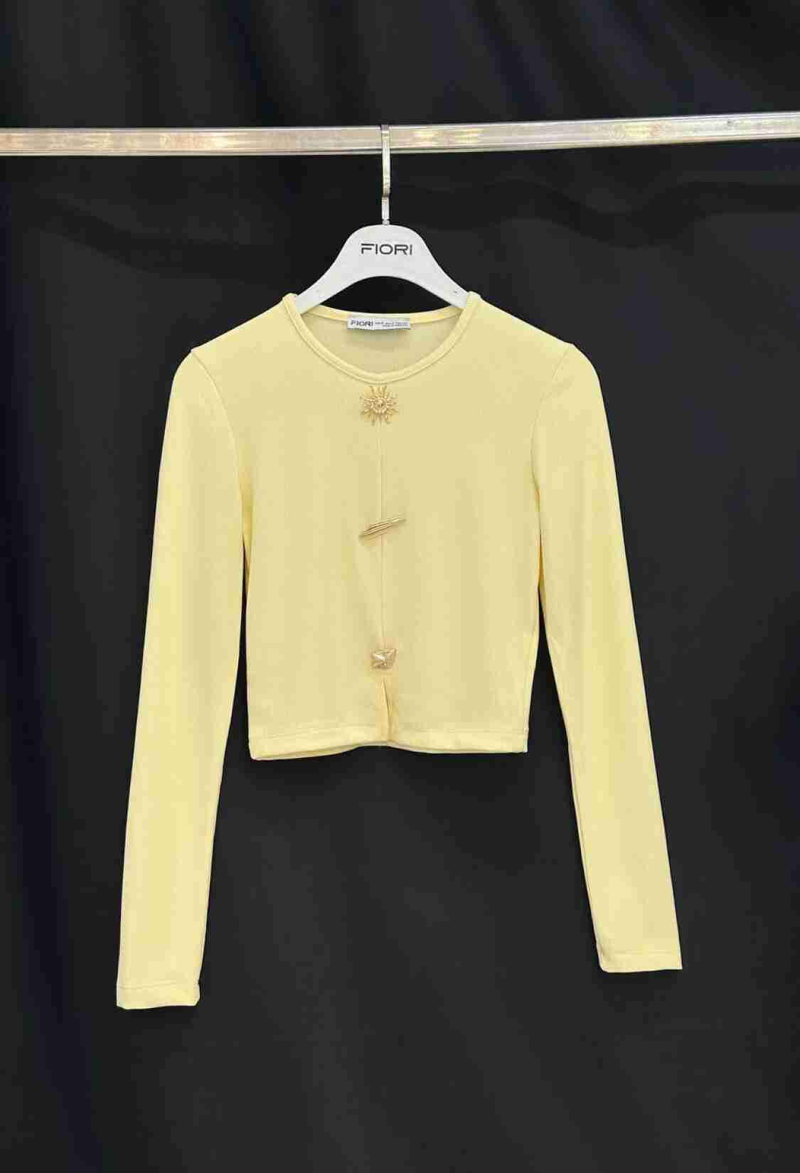 Casual Elegant Blouse With Long Sleeves - Brand: Fiori - Women & Kids, Baby Clothes Wholesale - TheBS Women