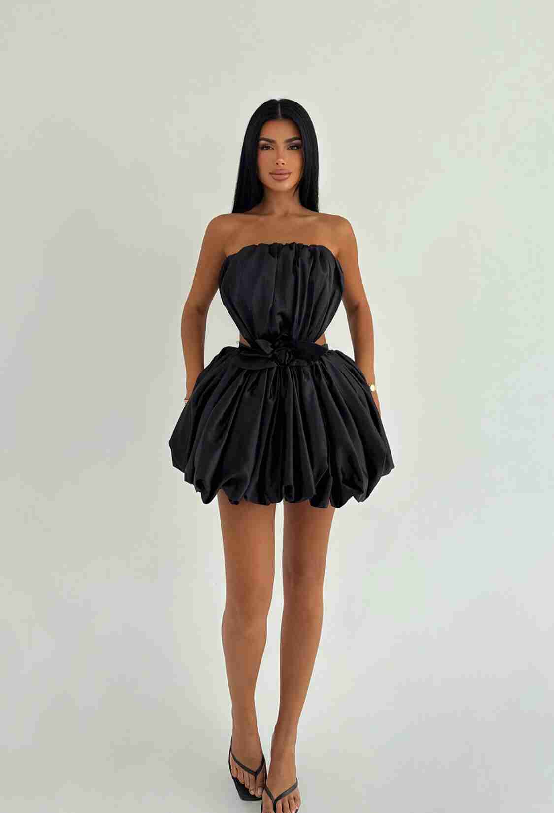 Elegant Sexy Bandeau Mini Dress - Brand: EYYO ATELIER - Women & Kids, Baby Clothes Wholesale - TheBS Women