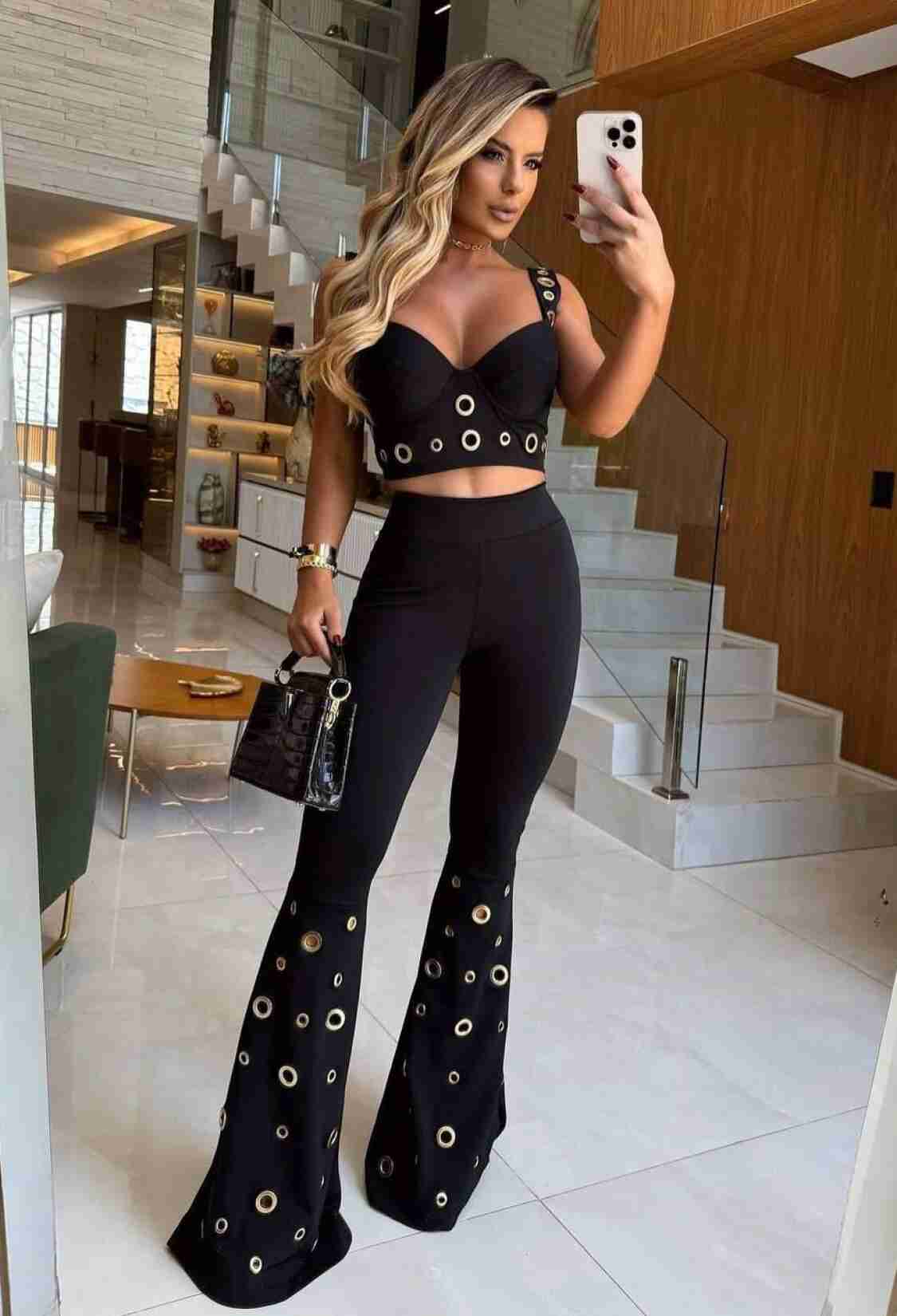 Black Elegant Glam Set - Brand: My Jest Fashion - Women & Kids, Baby Clothes Wholesale - TheBS Women