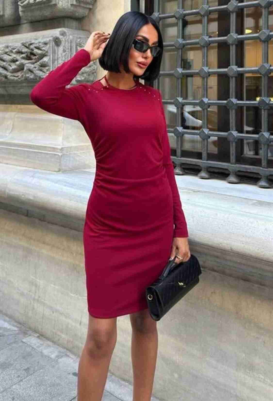 Elegant Sheath Dress - Brand: Sobe Istanbul - Women & Kids, Baby Clothes Wholesale - TheBS Women