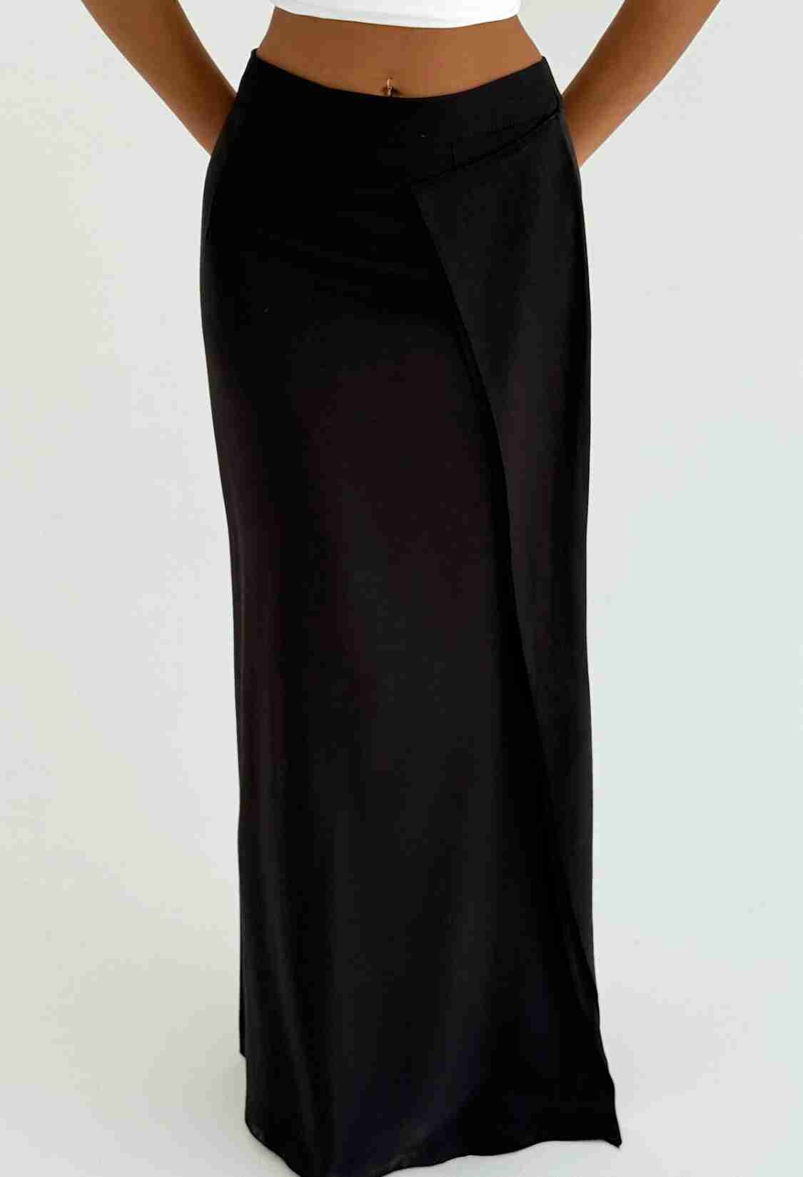 Sexy Elegant Formal Glam Maxi Wrap Skirt - Brand: EYYO ATELIER - Women & Kids, Baby Clothes Wholesale - TheBS Women