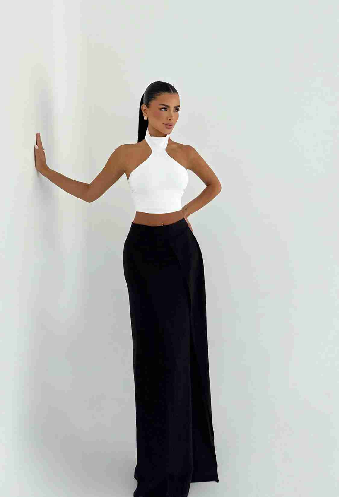 Sexy Elegant Formal Glam Maxi Wrap Skirt - Brand: EYYO ATELIER - Women & Kids, Baby Clothes Wholesale - TheBS Women