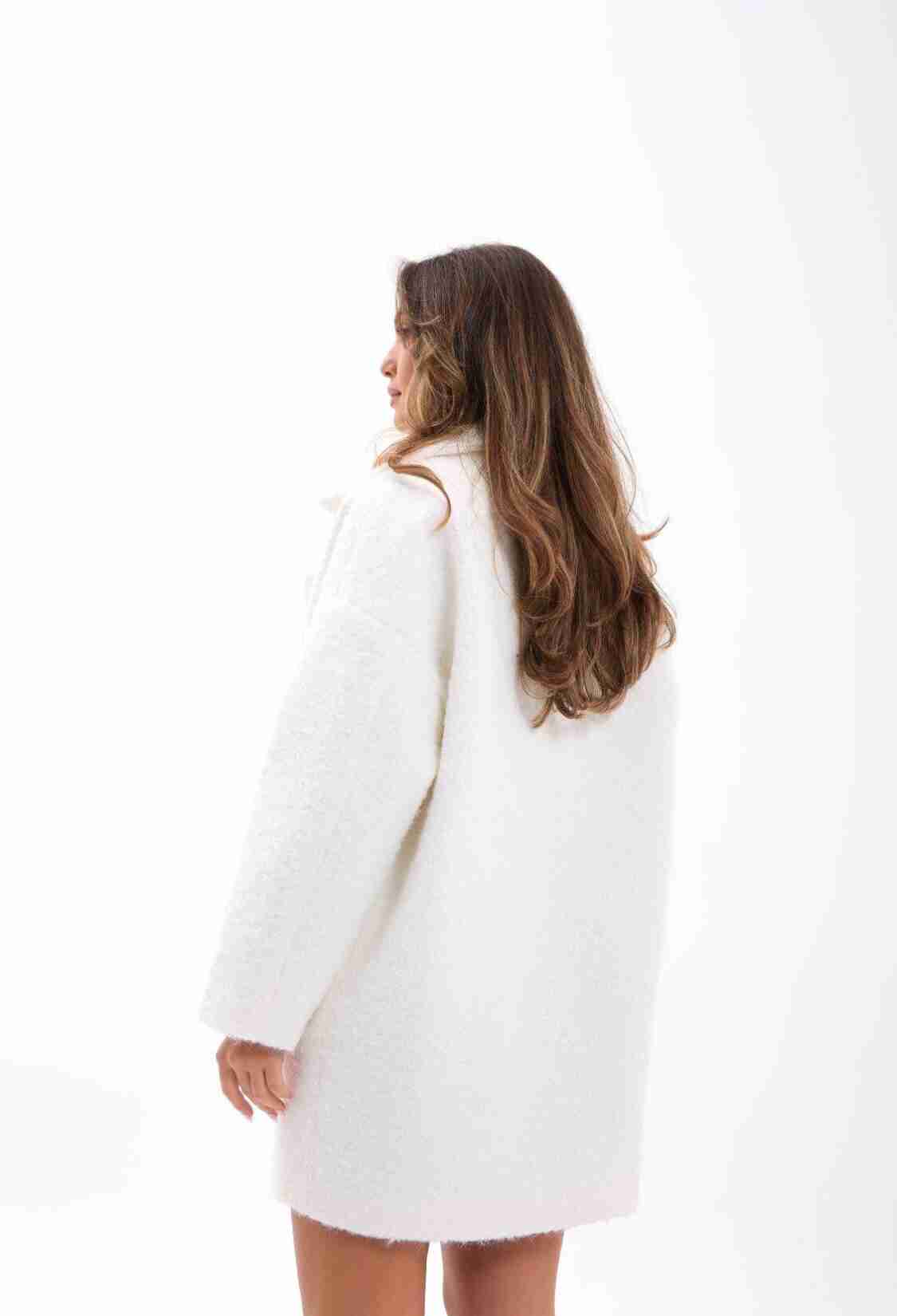 Elegant Single-Breasted Coat - Brand: Fame - Women & Kids, Baby Clothes Wholesale - TheBS Women
