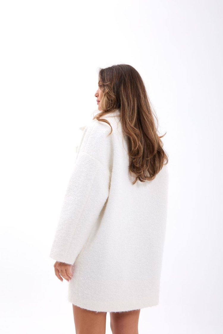 Elegant Single-Breasted Coat - Brand: Fame - Women & Kids, Baby Clothes Wholesale - TheBS Women