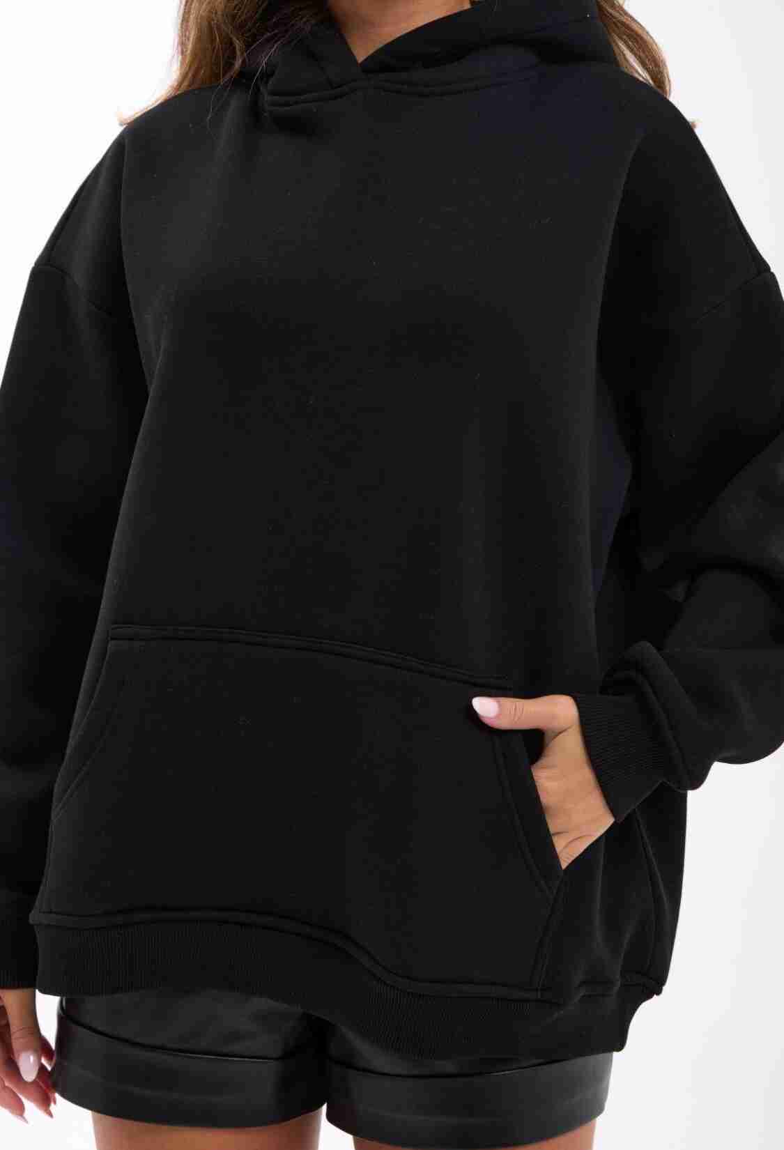 Oversized Hooded Sweatshirt - Brand: Fame - Women & Kids, Baby Clothes Wholesale - TheBS Women