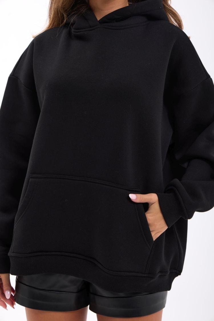 Oversized Hooded Sweatshirt - Brand: Fame - Women & Kids, Baby Clothes Wholesale - TheBS Women