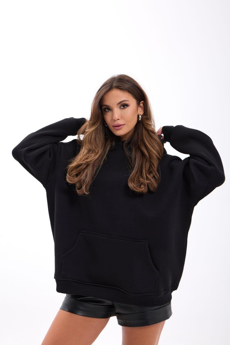 Oversized Hooded Sweatshirt - Brand: Fame - Women & Kids, Baby Clothes Wholesale - TheBS Women