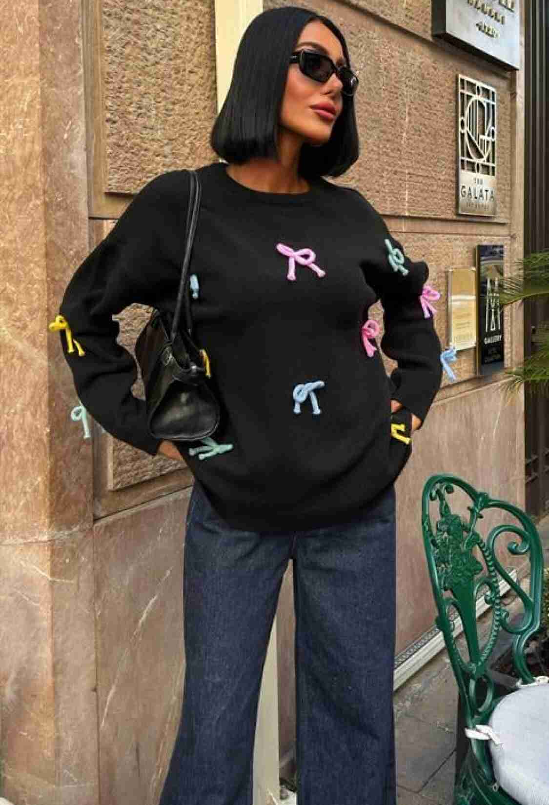 Oversized Casual Sweater - Brand: Sobe Istanbul - Women & Kids, Baby Clothes Wholesale - TheBS Women
