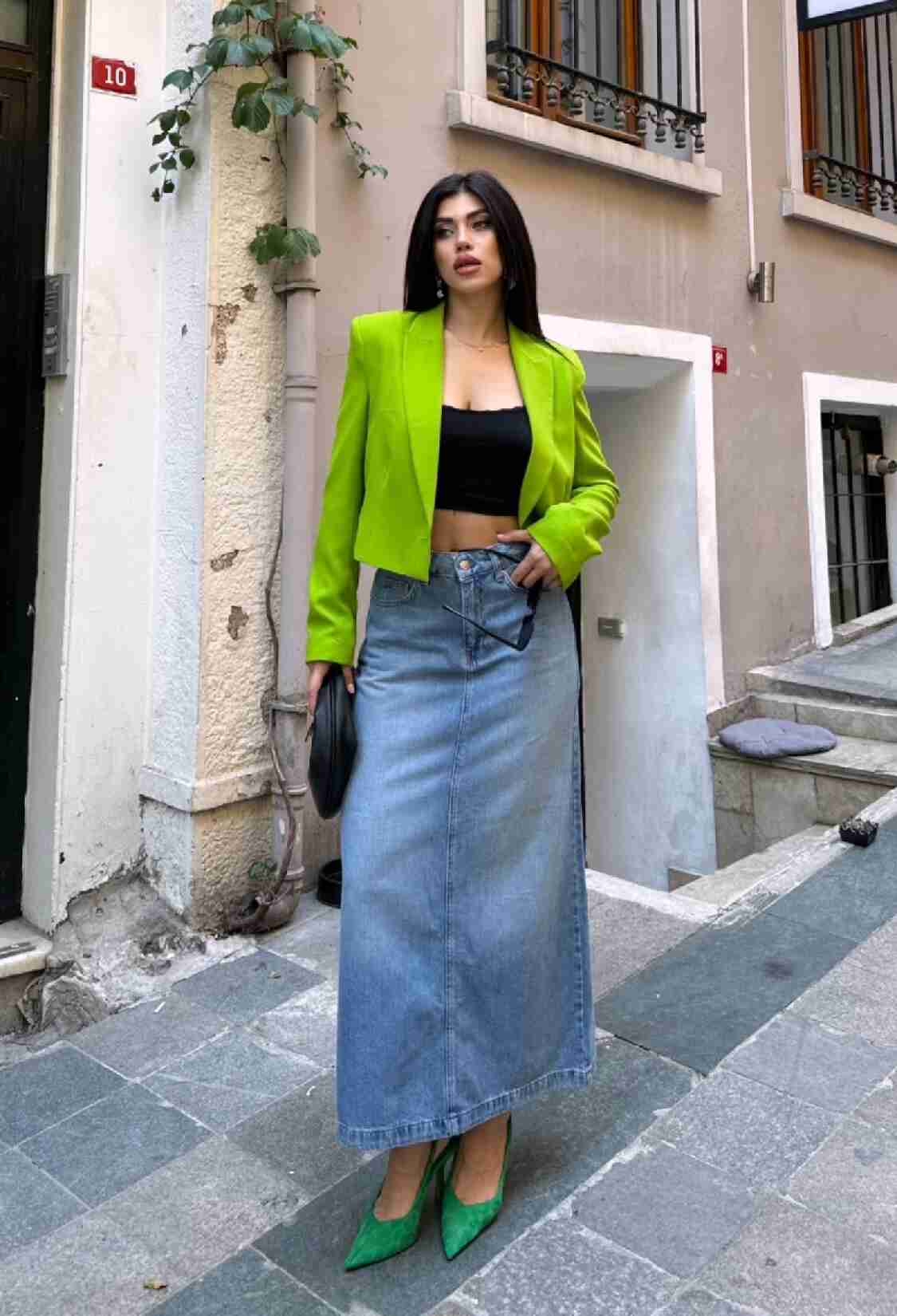 Pencil Maxi Skirt With Buttoned Closure - Brand: XLove - Women & Kids, Baby Clothes Wholesale - TheBS Women