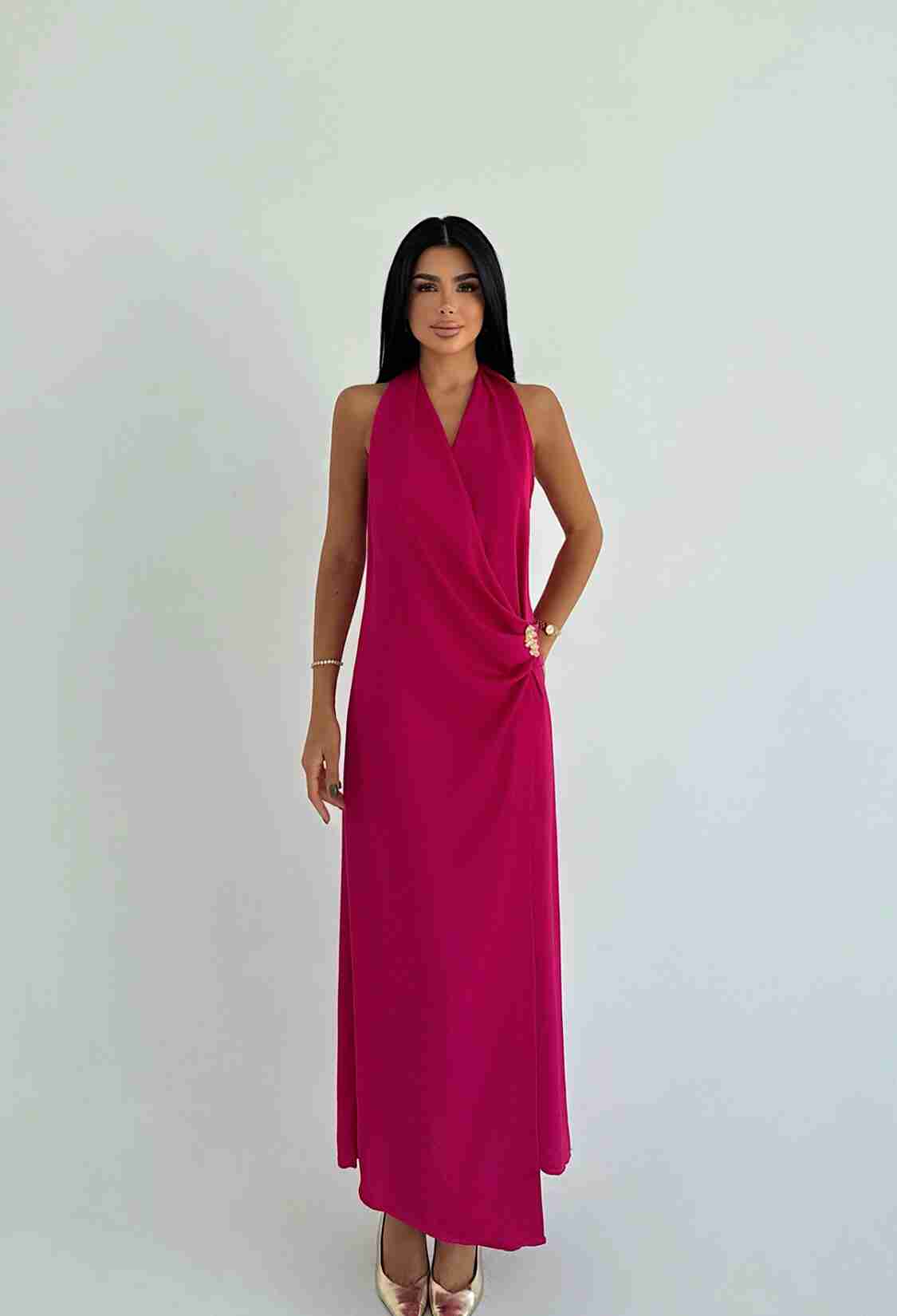 Elegant Sleeveless Slip Dress - Brand: EYYO ATELIER - Women & Kids, Baby Clothes Wholesale - TheBS Women