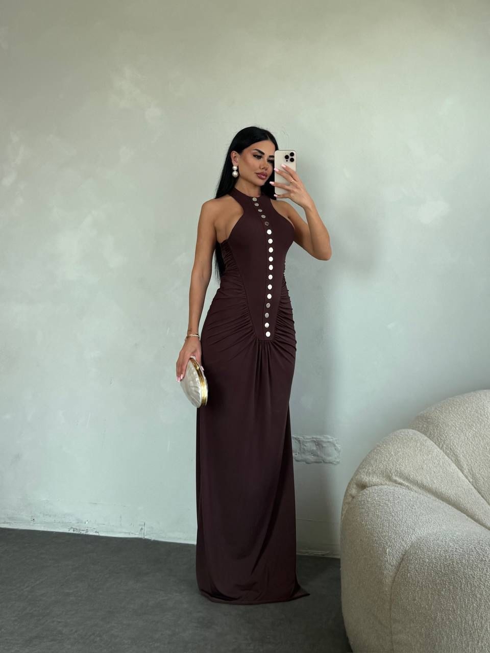 Sleeveless Sheath Dress With High Neck - Brand: My Jest Fashion - Women & Kids, Baby Clothes Wholesale - TheBS Women