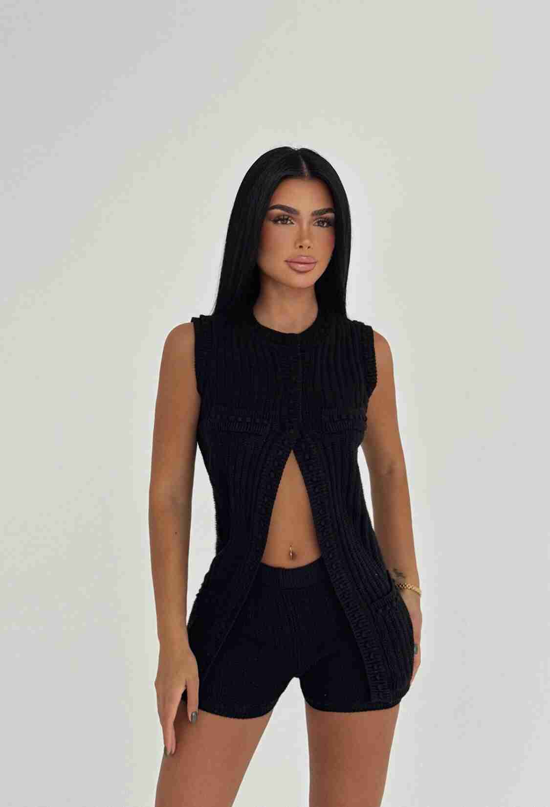 Sexy Casual Streetwear Set - Brand: EYYO ATELIER - Women & Kids, Baby Clothes Wholesale - TheBS Women
