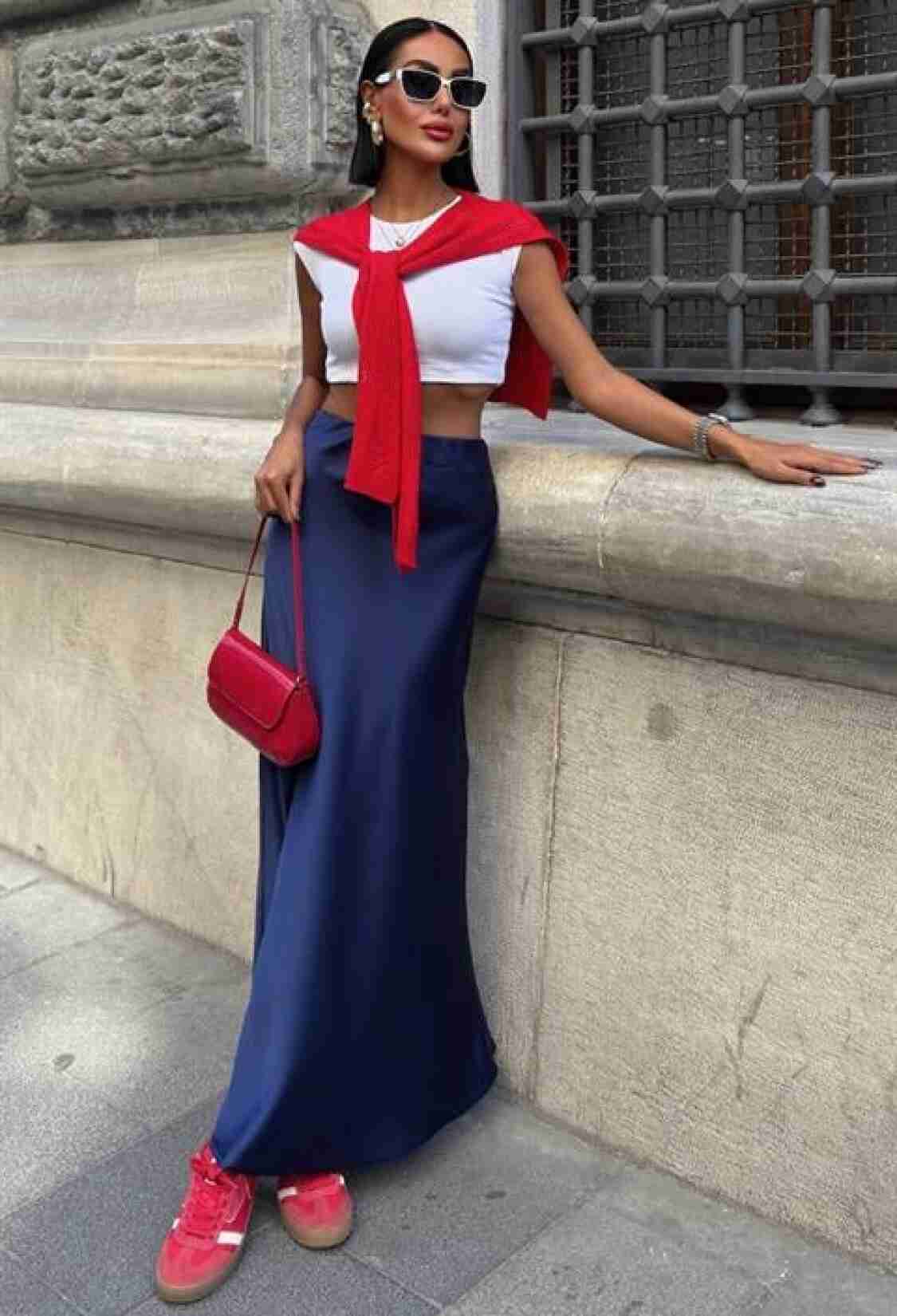 Casual Sport Sexy Elegant Maxi Slip Skirt High Waist - Brand: Sobe Istanbul - Women & Kids, Baby Clothes Wholesale - TheBS Women