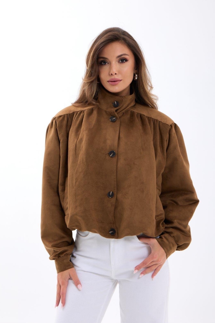 Elegant Single-Breasted Blazer Jacket - Brand: Fame - Women & Kids, Baby Clothes Wholesale - TheBS Women
