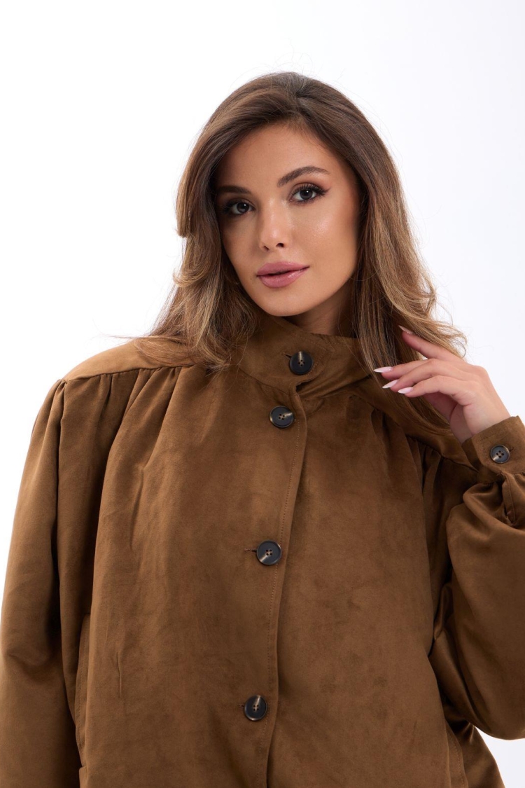 Elegant Single-Breasted Blazer Jacket - Brand: Fame - Women & Kids, Baby Clothes Wholesale - TheBS Women