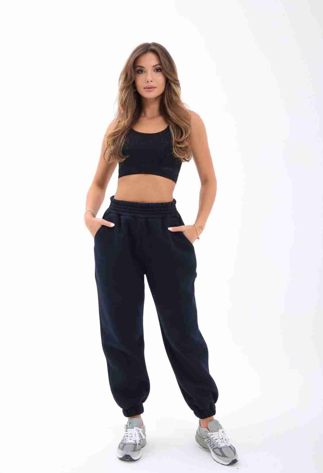 Sweatpants Jogger With Drawstring Closure - Brand: Fame - Women & Kids, Baby Clothes Wholesale - TheBS Women