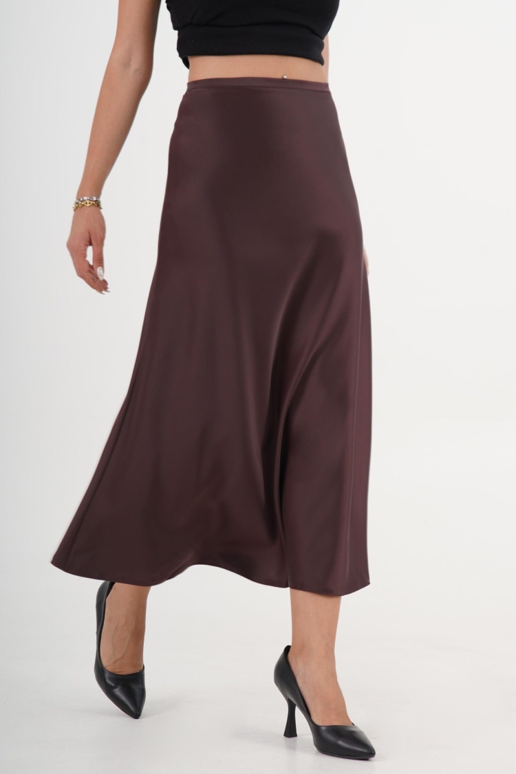 Elegant Flared Midi Skirt - Brand: Lustrin - Women & Kids, Baby Clothes Wholesale - TheBS Women
