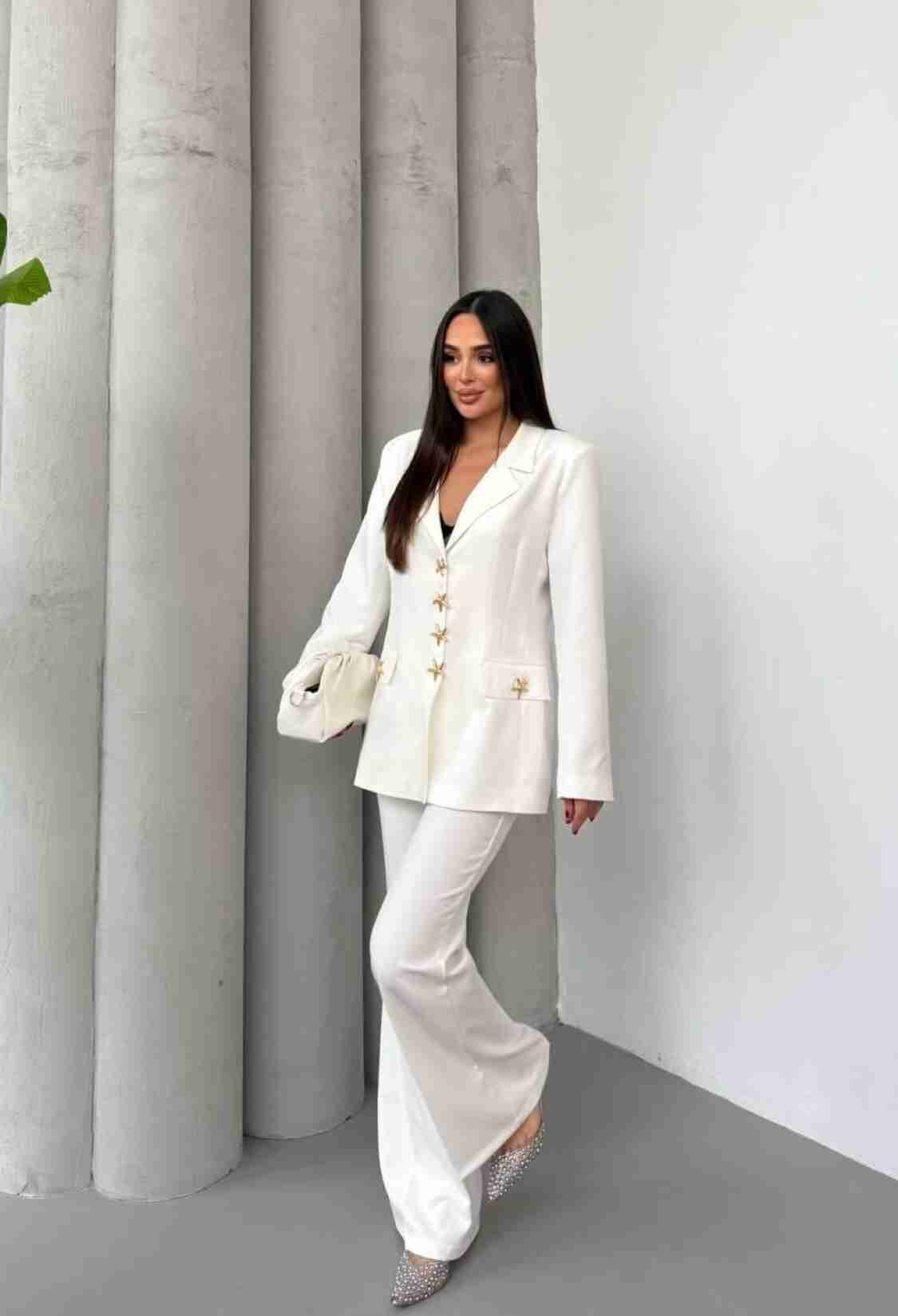 Glam Formal Suit With Flare Leg Bootcut Pants - Brand: My Jest Fashion - Women & Kids, Baby Clothes Wholesale - TheBS Women