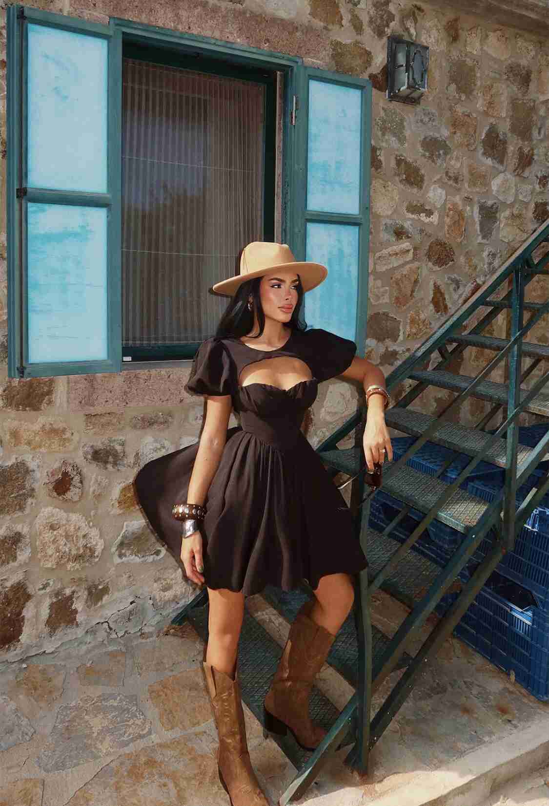 Sexy Fit And Flare Mini Dress - Brand: EYYO ATELIER - Women & Kids, Baby Clothes Wholesale - TheBS Women