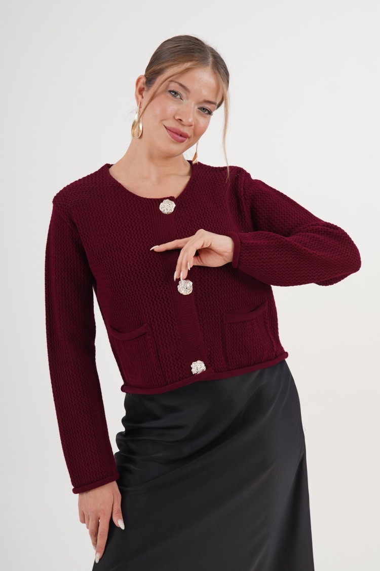 Cardigan - Elegant Formal Vintage Style - Brand: Lustrin - Women & Kids, Baby Clothes Wholesale - TheBS Women