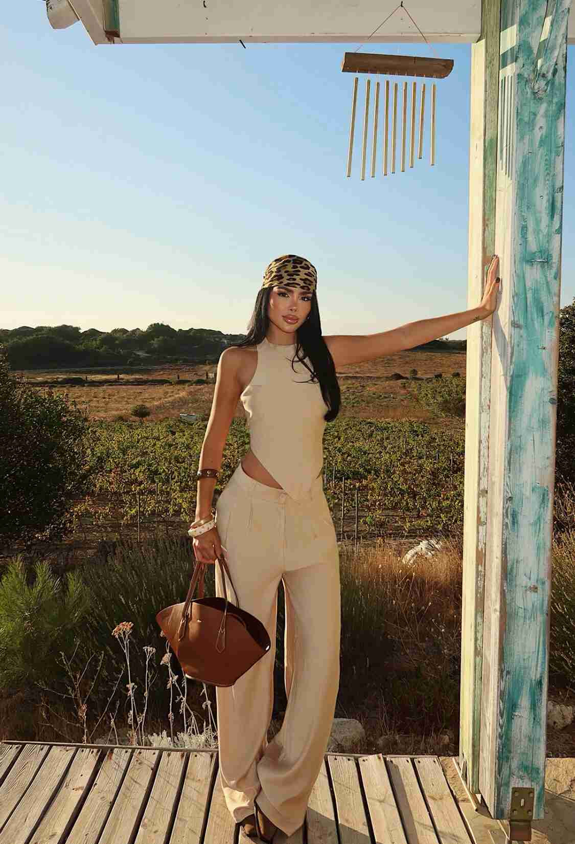 Elegant Boho Wide Leg Palazzo Set - Brand: EYYO ATELIER - Women & Kids, Baby Clothes Wholesale - TheBS Women
