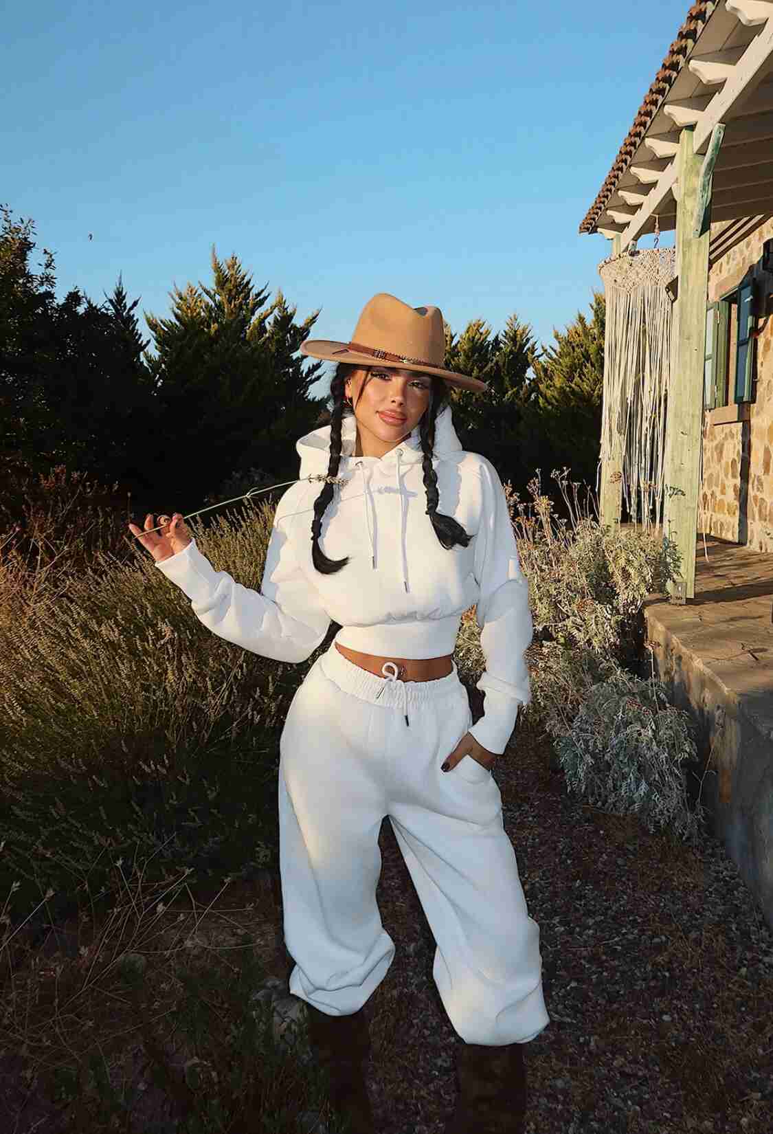 Tracksuit With Balloon Leg Jogger Pants - Brand: EYYO ATELIER - Women & Kids, Baby Clothes Wholesale - TheBS Women